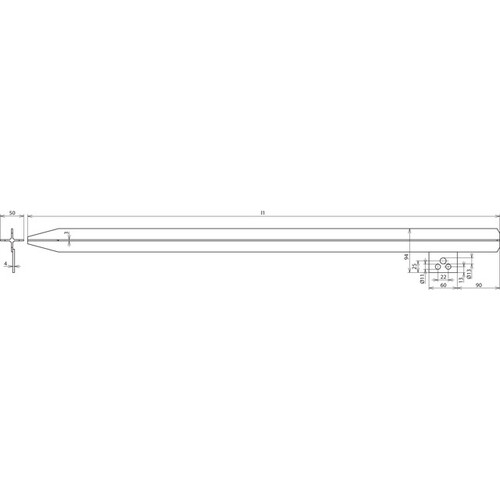 635150 DEHN PROFILSTABERDER 1500 KREUZERDER Produktbild Additional View 1 L