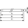 64298140 PHILIPS-LICHT TL-D 18W/17 LEUCHTSTOFFLAMPE GRÜN EEI:A+ Produktbild Additional View 3 S