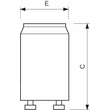 69750931 PHILIPS-LICHT S2 STARTER 4-22W FÜR LEUCHT- STOFFLAMPE Produktbild Additional View 2 S