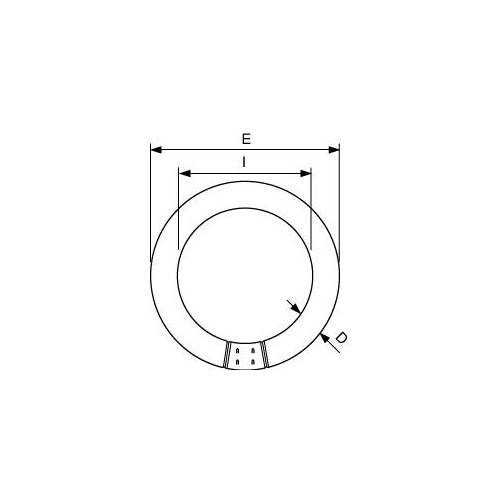 55968515 PHILIPS-LICHT TL-E PRO 32W/840 KREISLEUCHT- STOFFLAMPE WEISS EEI:A Produktbild Additional View 2 L