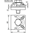 390050 DEHN MV-KLEMME 8-10 Produktbild Additional View 2 S