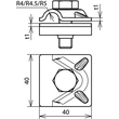 390050 DEHN MV-KLEMME 8-10 Produktbild Additional View 1 S