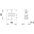 5097053 OBO V25-B+C 0-280 CombiController V25, Oberteil Produktbild Additional View 1 S