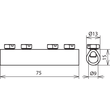 385207 DEHN VERBINDUNGSMUFFE 8-10 CU 4 SCHRAUBEN M6 Produktbild Additional View 2 S