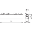 385207 DEHN VERBINDUNGSMUFFE 8-10 CU 4 SCHRAUBEN M6 Produktbild Additional View 1 S