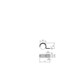 1003097 OBO ROHRSCHELLE 1-LAPPIG   9MM METALL 1003 097 Produktbild Additional View 1 S