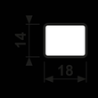 33T JUNG SYMBOL TÜR CD 500 WEISS Produktbild Additional View 1 S