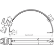 204107 DEHN FIRST-LEITUNGSHALTER 180-280 CU DEHNSNAP / 16MM Produktbild Additional View 1 S