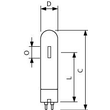 73403715 PHILIPS-LICHT SDW-T 50W/PG12-1 MASTER ENTLADUNGSLAMPE EEI:B Produktbild Additional View 2 S