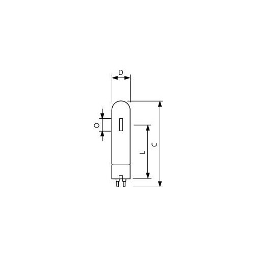 73403715 PHILIPS-LICHT SDW-T 50W/PG12-1 MASTER ENTLADUNGSLAMPE EEI:B Produktbild Additional View 2 L