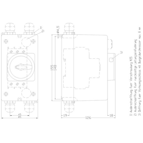 3RV1923-1CA00 SIEMENS GEHÄUSE Produktbild Additional View 1 L