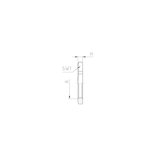 50.263M JACOB GEGENMUTTER MSNI M 63X1,5 Produktbild Additional View 1 L