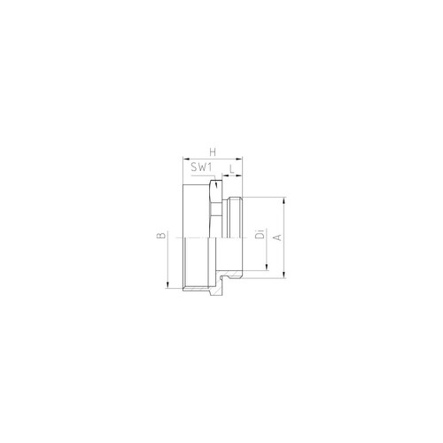 M16M20/FR JACOB ERWEITERUNGS-RINGE MSNI M16/20 SECHSKANT Produktbild Additional View 1 L