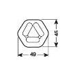 342061 OSRAM DULUX T 26W/830PLUS KOMPAKT LEUCHTSTOFFL. WARMTON GX24D-3 EEI:A Produktbild Additional View 2 S