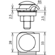 390257 DEHN MMV-KLEMME 6-10 M.MUTTER M10 CU Produktbild Additional View 1 S