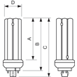 61120870 PHILIPS-LICHT PL-T 26W/830-4P MASTER KOMP.-LEUCHTSTOFFL. WARMTON EEI:A Produktbild Additional View 2 S