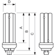 61134570 PHILIPS-LICHT PL-T 42W/830-4P MASTER KOMP.-LEUCHTSTOFFL. WARMTON EEI:A Produktbild Additional View 2 S