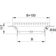 6040403 OBO RAA 610 ANBAU-ABZWEIGSTÜCK 100 Produktbild Additional View 1 S