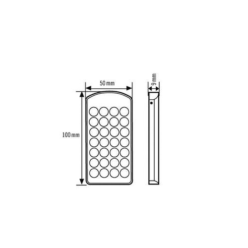 EM10425509 ESY-LUX MOBIL-PDI/MDI FERN- BEDIENUNG ZU ESYLUX BEWEGUNGSMELDER Produktbild Additional View 1 L