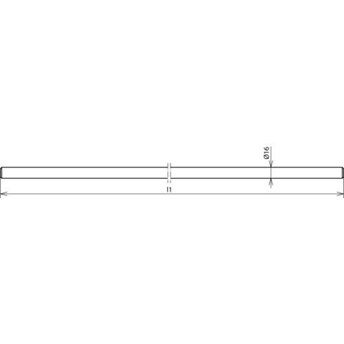 104905 DEHN FANGSTANGE NIRO/V4A,D16, L1500 ANGEFAST Produktbild Additional View 1 L