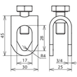 380029 DEHN STANGENKLEMME NIRO,F.RD8-10/ RD16,M10 Produktbild Additional View 1 S