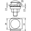 390259 DEHN MINI-MEHRZWECK-KLEMME NIRO, UNIV. F.RD6-10,TYP MMV,M.FLACHSCHR.M10 Produktbild Additional View 2 S
