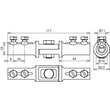 460213 DEHN TRENNKLEMME ZG F.RD7-10 M.M8 Produktbild Additional View 1 S