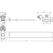 540911 DEHN ERDUNGS-BANDROHRSCHELLE NIRO 3/4-4' F.4 B.25MM2,VERSTELLB. Produktbild Additional View 2 S
