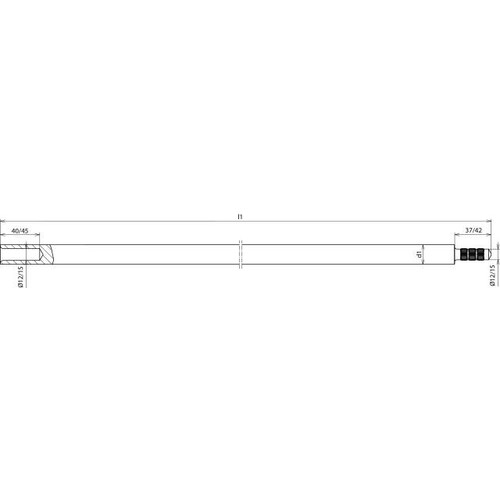 625101 DEHN TIEFENERDER FVERZ.,KOPPELB. D25 L1000 TYP Z,ST/TZN Produktbild Additional View 2 L