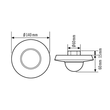 EM10425103 ESY-LUX PD 360I/24 DECKEN- PRÄSENZMEL. 360 UP,24M, WE. FERNBEDIENB. Produktbild Additional View 1 S