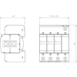 5094656 OBO V20-C/3+NPE 280 ÜBERSPANNUNGS-ABL VE - 4TE Produktbild Additional View 1 S