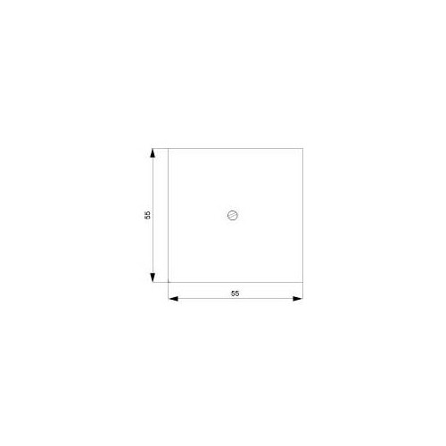 5TG2558 SIEMENS BLINDVERSCHLUSS INKL. TRAGRAHMEN I-SYSTEM TITANWEISS Produktbild Additional View 1 L