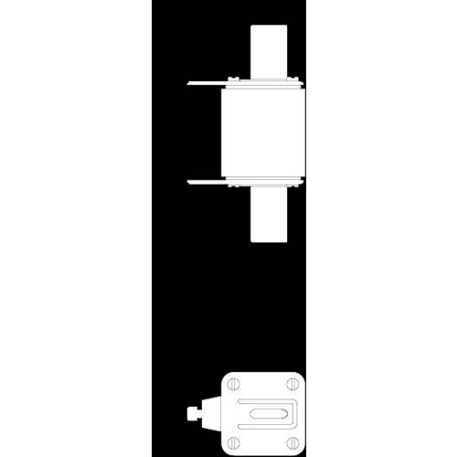 3NA3344 SIEMENS NH-SICHERUNGSEIN. 3,250A 500V, B57,8 GL/GG,M.SPGSFÜHR.GRIFFLASCH Produktbild Additional View 2 L