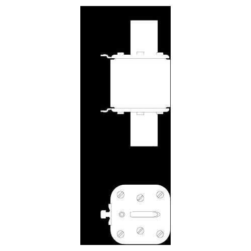 3NA3365 SIEMENS NH-SICHERUNGSEIN. 3,500A 500V, B71,2 GL/GG,M.SPGSFÜHR.GRIFFLASCH Produktbild Additional View 2 L