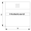 5TG4820 SIEMENS UP-HOTELCARDSCHALTER M. TASTER 1W, BEL. TITANWEISS,DELTAI-SYSTEM Produktbild Additional View 1 S