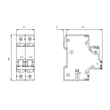 5SY6506-6 SIEMENS LS-SCHALTER B, 6A 1POLIG+N 6KA Produktbild Additional View 2 S