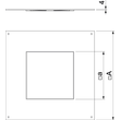 7400505 OBO DUG350-3/4 MONTAGEDECKEL NENNGRÖSSE 4 Produktbild Additional View 1 S