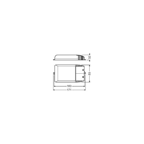 099488 OSRAM PTI 35/220-240I POWERTRONIC ELEKTRONISCHES VORSCHALTGERÄT Produktbild Additional View 1 L