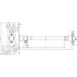 106120 DEHN DEHNISO-DISTANZHALTER F. RD 16MM L 690MM M. BEFESTIGUNGSPLATTE Produktbild Additional View 2 S