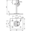 202030 DEHN DACHLEITUNGSHALTER DEHNQUICK ST/TZN F.RD6-10MM M.BEF.50X60MM Produktbild Additional View 2 S