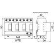 951400 DEHN KOMBI-ABLEITER DEHNVENTIL M 255V 100KA Produktbild Additional View 2 S