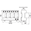 951310 DEHN KOMBI-ABLEITER DEHNVENTIL M 255V 100KA Produktbild Additional View 3 S