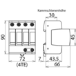 952400 DEHN ÜS-ABLEITER DEHNGUARD M 230/400V/20KA DG M TNS 275 Produktbild Additional View 2 S