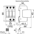 952305 DEHN ÜS-ABLEITER DEHNGUARD M FM 230/400V/20KA Produktbild Additional View 3 S
