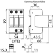 952305 DEHN ÜS-ABLEITER DEHNGUARD M FM 230/400V/20KA Produktbild Additional View 2 S