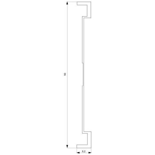 5TG11110 SIEMENS MIRO RAHMEN 1-FACH 90X90MM DELTA TITANWEISS Produktbild Additional View 1 L