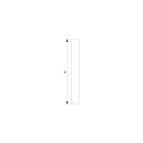 5TG1811 SIEMENS RAHMEN 1-FACH 80X80MM DELTA PROFIL TITANWEISS Produktbild Additional View 1 L