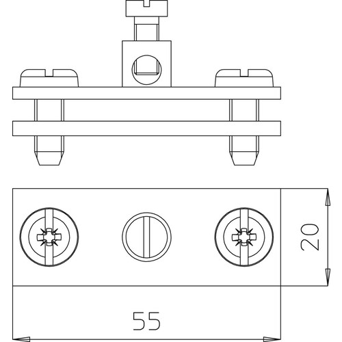 5043107 OBO ERDUNGSSCHELLE 55MM Produktbild Additional View 1 L