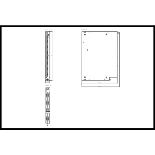 6ES7432-1HF000AB0 SIEMENS SIMATIC S7-400 ANALOGAUSGABE SM432 8AA 13 BIT Produktbild Additional View 1 L