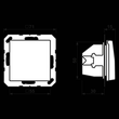 AS1520BFKLWW Jung Schuko-Steckdose 16A Serie AS mit Klappdeckel bruchsicher Produktbild Additional View 1 S